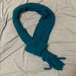 Kids teal scarf